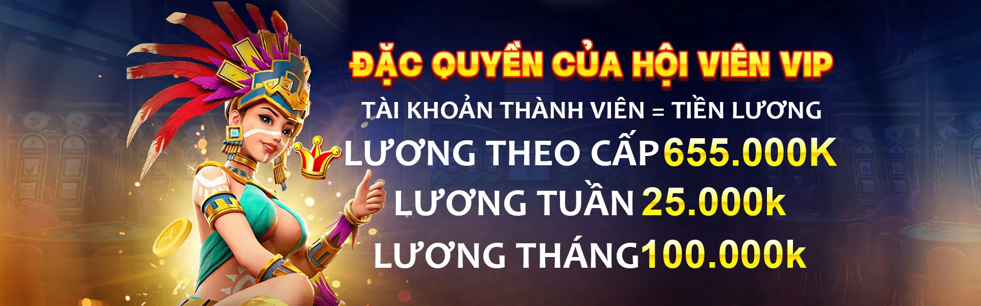 Hình ảnh cấp độ VIP và ưu đãi độc quyền tại Sanvip 2026